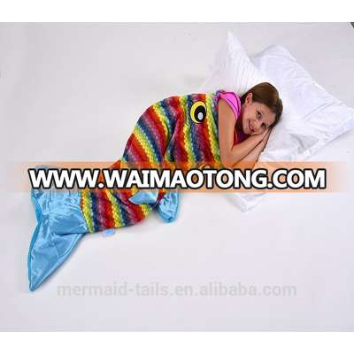 Children Mermaid Princess sleeping bag Nemo Fish Tail Sleeping blankets