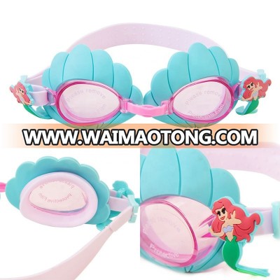 Childen Lovely Mermaid tail goggles Swimming Glasses