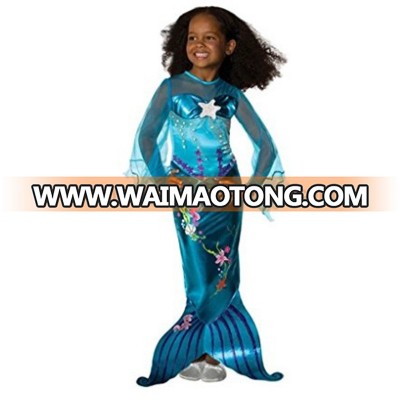 Beautiful mermaid costume for child